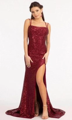 Elizabeth K GL3058 - Fully Sequined Formal Gown