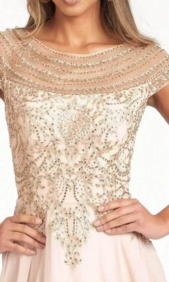 Elizabeth K GL3065 - Embroidered Scoop Formal Gown 20 Elizabeth K GL3065 - Embroidered Scoop Formal Gown