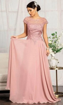 Elizabeth K GL3065 - Embroidered Scoop Formal Gown 22 Elizabeth K GL3065 - Embroidered Scoop Formal Gown