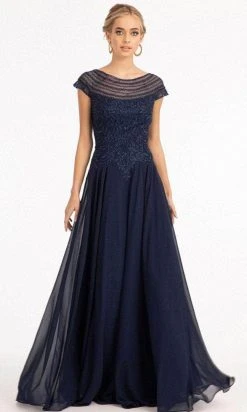 Elizabeth K GL3065 - Embroidered Scoop Formal Gown 26 Elizabeth K GL3065 - Embroidered Scoop Formal Gown