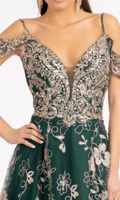 Elizabeth K GL3070 - Draping Sleeves Formal Gown 28 Elizabeth K GL3070 - Draping Sleeves Formal Gown