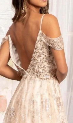 Elizabeth K GL3070 - Draping Sleeves Formal Gown 25 Elizabeth K GL3070 - Draping Sleeves Formal Gown