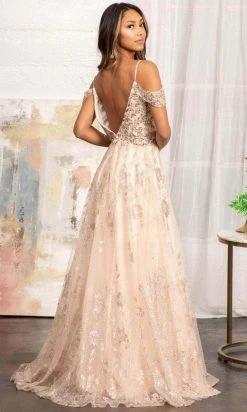 Elizabeth K GL3070 - Draping Sleeves Formal Gown 23 Elizabeth K GL3070 - Draping Sleeves Formal Gown