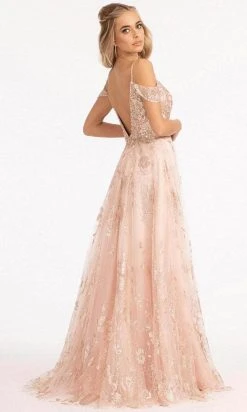 Elizabeth K GL3070 - Draping Sleeves Formal Gown 17 Elizabeth K GL3070 - Draping Sleeves Formal Gown