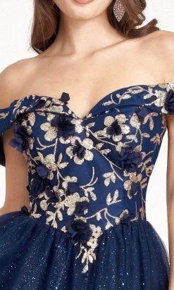 Elizabeth K GS1978 - Sweetheart Glitter Cocktail Dress 28 Elizabeth K GS1978 - Sweetheart Glitter Cocktail Dress