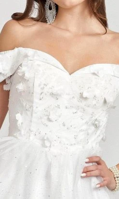 Elizabeth K GS1978 - Sweetheart Glitter Cocktail Dress 32 Elizabeth K GS1978 - Sweetheart Glitter Cocktail Dress