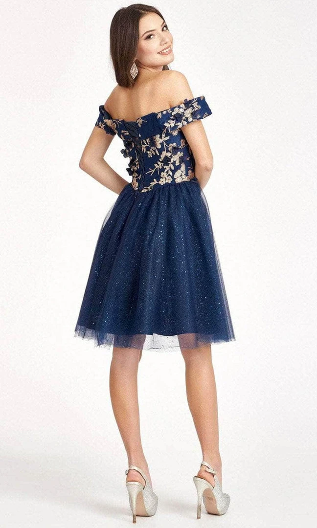 Elizabeth K GS1978 - Sweetheart Glitter Cocktail Dress 12 Elizabeth K GS1978 - Sweetheart Glitter Cocktail Dress