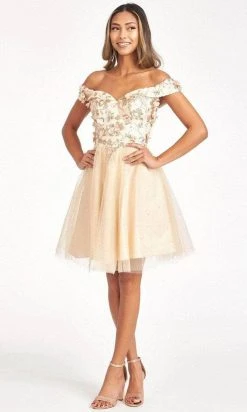 Elizabeth K GS1978 - Sweetheart Glitter Cocktail Dress 22 Elizabeth K GS1978 - Sweetheart Glitter Cocktail Dress