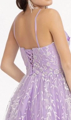 Elizabeth K GS1998 - Deep V-Neck Short Dress 20 Elizabeth K GS1998 - Deep V-Neck Short Dress