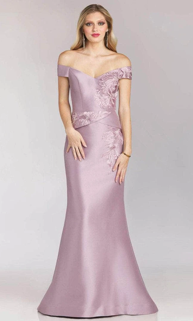 Feriani Couture 18214 - Off-Shoulder Metallic Trumpet Dress 5 Feriani Couture 18214 - Off-Shoulder Metallic Trumpet Dress