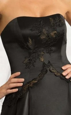 Feriani Couture - 18539 Stunning Strapless Evening Gown