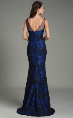 Feriani Couture - 18555 Embellished Illusion Bateau Dress