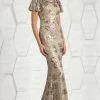 Feriani Couture - 18600 Cowl Sequined Mermaid Gown 2 Feriani Couture - 18600 Cowl Sequined Mermaid Gown