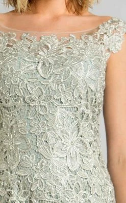 Feriani Couture - 18612 Floral Lace Cocktail Dress