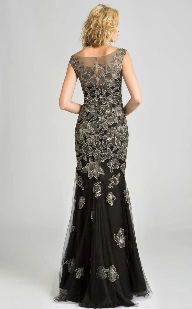 Feriani Couture - 18621 Sheer Illusion Embellished Gown 4 Feriani Couture - 18621 Sheer Illusion Embellished Gown