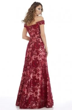 Feriani Couture - 18875 Bead Ornate Off Shoulder Embroidered Gown