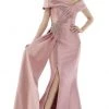 Feriani Couture - 20128 Embellished Off Shoulder Trumpet Dress