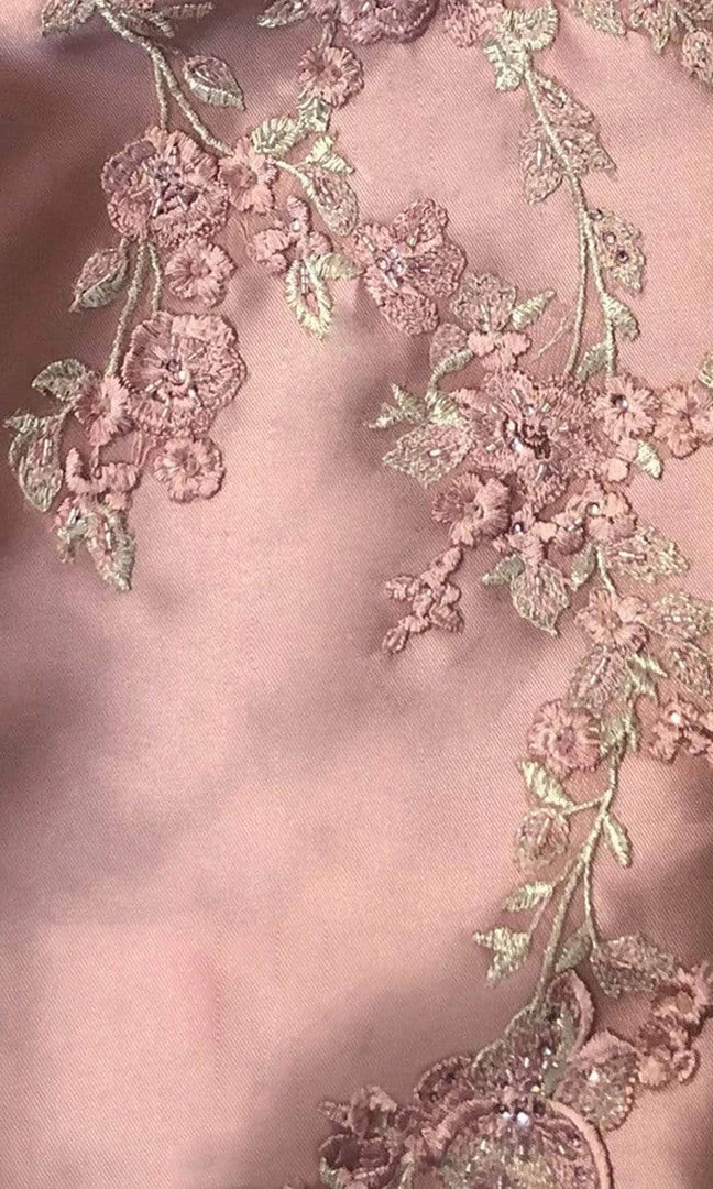 Feriani Couture - 20516 Bow Accented Off Shoulder Dress 7 Feriani Couture - 20516 Bow Accented Off Shoulder Dress