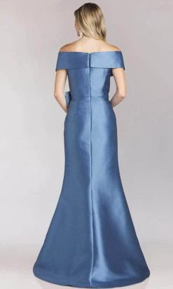 Feriani Couture 21516 - Bow Detailed Trumpet Gown