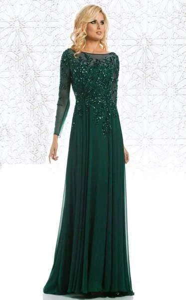 Feriani Couture - 26145 Dazzling Long Sleeve Evening Gown 8 Feriani Couture - 26145 Dazzling Long Sleeve Evening Gown