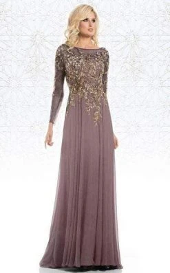 Feriani Couture - 26145 Dazzling Long Sleeve Evening Gown 23 Feriani Couture - 26145 Dazzling Long Sleeve Evening Gown