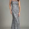 Feriani Couture - 26154 Embellished Sleeveless Evening Gown