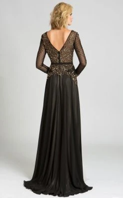 Feriani Couture - 26237 Bedazzled Bateau Sheer Dress 9 Feriani Couture - 26237 Bedazzled Bateau Sheer Dress