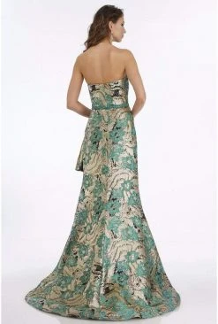 Feriani Couture - 26298 Embellished Strapless Trumpet Dress 6 Feriani Couture - 26298 Embellished Strapless Trumpet Dress