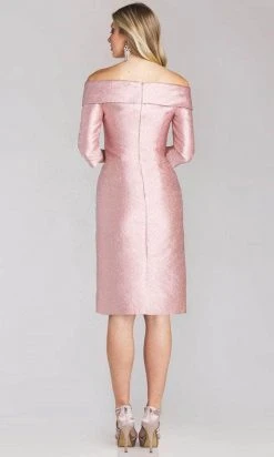 Gia Franco 12153 - Off Shoulder Cocktail Dress