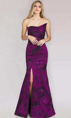 Gia Franco 12154 - Strapless Trumpet Evening Dress
