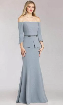 Gia Franco 12200 - Straight Across Mermaid Evening Gown