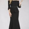 Gia Franco 12200 - Straight Across Mermaid Evening Gown 2 Gia Franco 12200 - Straight Across Mermaid Evening Gown