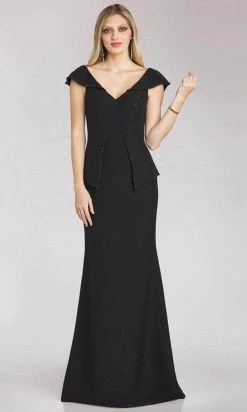 Gia Franco 12206 - Peplum Mermaid Evening Dress 8 Gia Franco 12206 - Peplum Mermaid Evening Dress