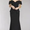 Gia Franco 12206 - Peplum Mermaid Evening Dress