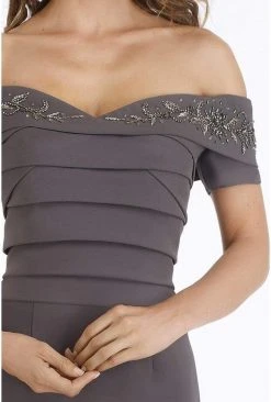 Gia Franco - 12916 Off-Shoulder Pleated Evening Gown 9 Gia Franco - 12916 Off-Shoulder Pleated Evening Gown