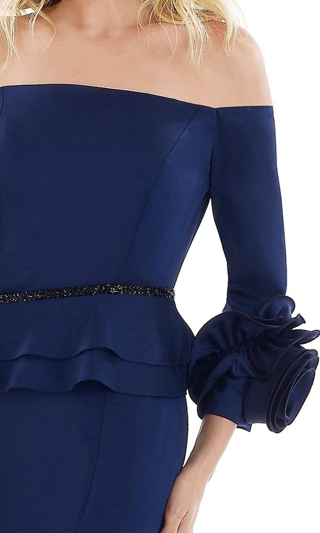 Gia Franco - 12983 Ruffled Off Shoulder Trumpet Gown 5 Gia Franco - 12983 Ruffled Off Shoulder Trumpet Gown