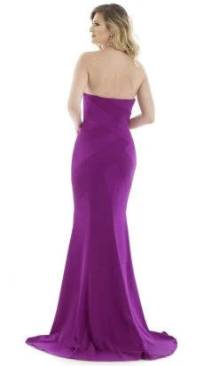 Gia Franco - 12984 Seamed Asymmetrical Mermaid Gown