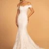 GLS By Gloria - GL2594 Lace Off-Shoulder Mermaid Dress With Train 1 GLS By Gloria - GL2594 Lace Off-Shoulder Mermaid Dress With Train