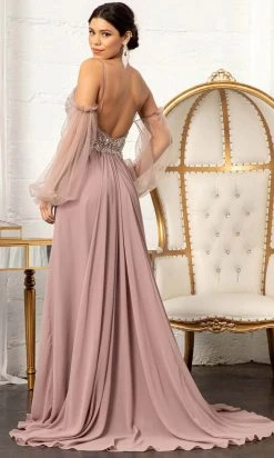 GLS By Gloria GL3005 - Sleeveless Deep V-neck Long Gown 17 GLS By Gloria GL3005 - Sleeveless Deep V-neck Long Gown