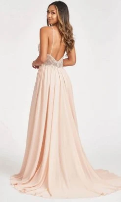 GLS By Gloria GL3005 - Sleeveless Deep V-neck Long Gown 22 GLS By Gloria GL3005 - Sleeveless Deep V-neck Long Gown