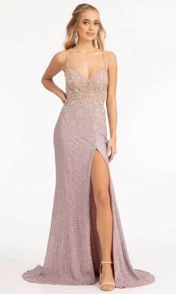 GLS By Gloria GL3006 - Sleeveless Plunging V-neck Evening Gown 14 GLS By Gloria GL3006 - Sleeveless Plunging V-neck Evening Gown