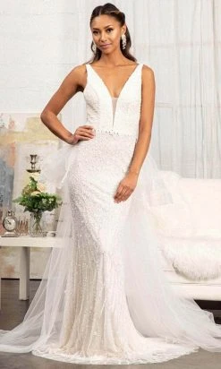 GLS By Gloria GL3014 - Sleeveless V-Neck Wedding Dress 9 GLS By Gloria GL3014 - Sleeveless V-Neck Wedding Dress