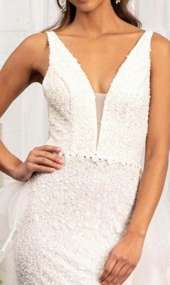 GLS By Gloria GL3014 - Sleeveless V-Neck Wedding Dress 10 GLS By Gloria GL3014 - Sleeveless V-Neck Wedding Dress