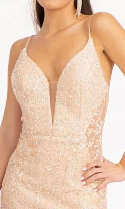 GLS By Gloria GL3029 - Beaded Sweetheart High Slit Dress 16 GLS By Gloria GL3029 - Beaded Sweetheart High Slit Dress