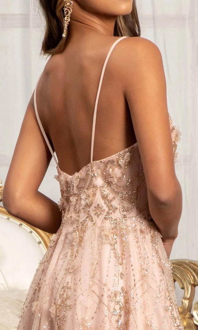 GLS By Gloria GL3031 - Embroidered Plunging Sweetheart A-Line Dress 7 GLS By Gloria GL3031 - Embroidered Plunging Sweetheart A-Line Dress