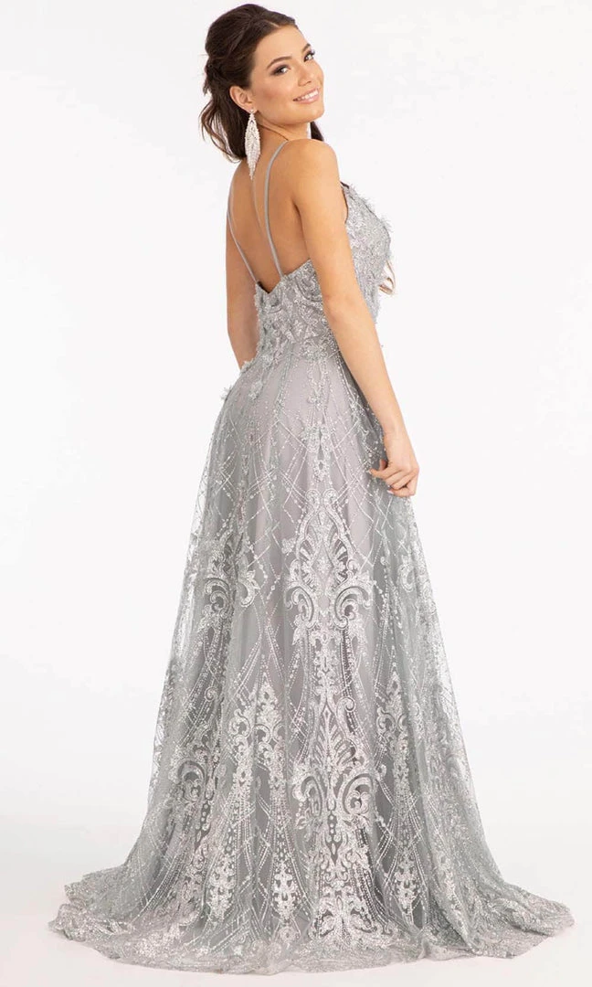 GLS By Gloria GL3031 - Embroidered Plunging Sweetheart A-Line Dress 9 GLS By Gloria GL3031 - Embroidered Plunging Sweetheart A-Line Dress