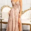 GLS By Gloria GL3031 - Embroidered Plunging Sweetheart A-Line Dress 2 GLS By Gloria GL3031 - Embroidered Plunging Sweetheart A-Line Dress