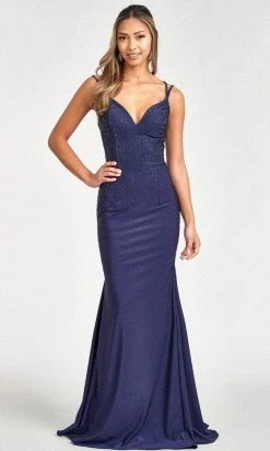 GLS By Gloria GL3036 - Sleeveless Beaded Jersey Evening Gown 16 GLS By Gloria GL3036 - Sleeveless Beaded Jersey Evening Gown