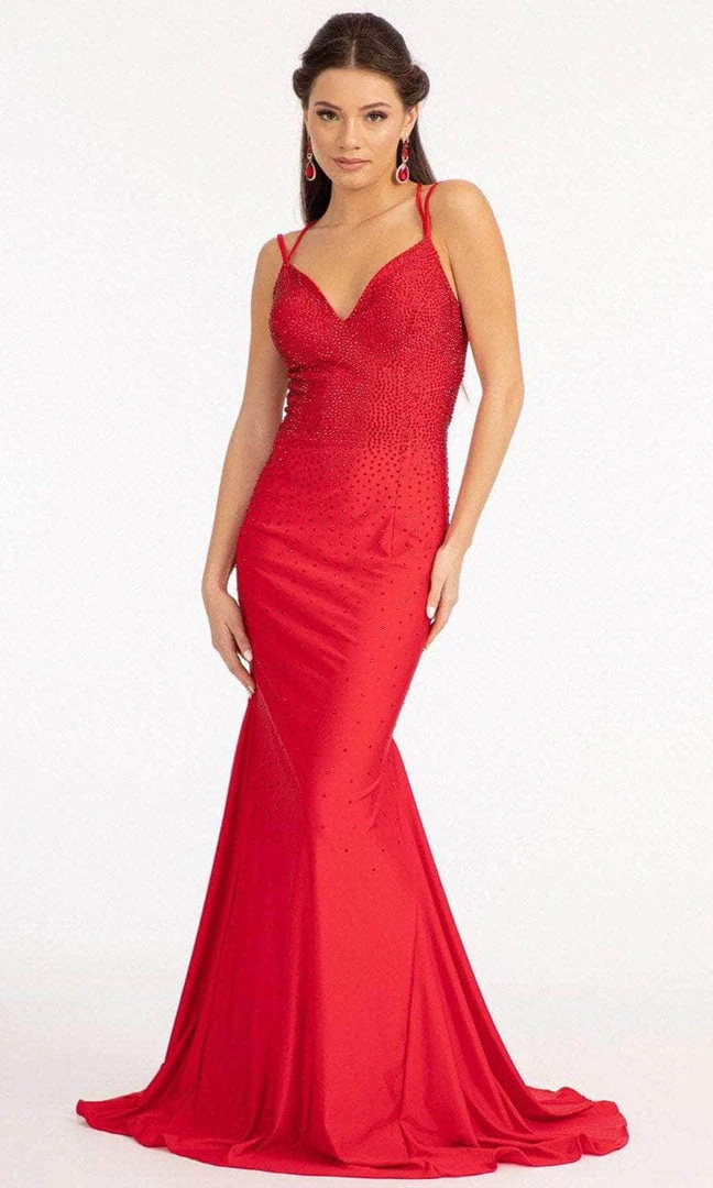 GLS By Gloria GL3036 - Sleeveless Beaded Jersey Evening Gown 9 GLS By Gloria GL3036 - Sleeveless Beaded Jersey Evening Gown