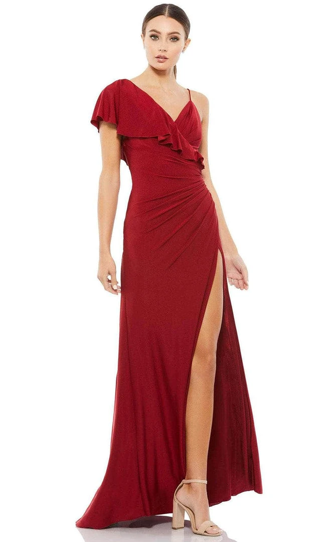 Ieena Duggal 11257 - Flounced Sleeve Evening Dress 3 Ieena Duggal 11257 - Flounced Sleeve Evening Dress
